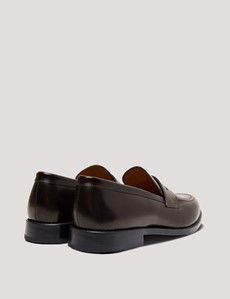 Brown Leather Penny Loafer-preview2