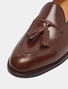 Tan Tassel Loafer