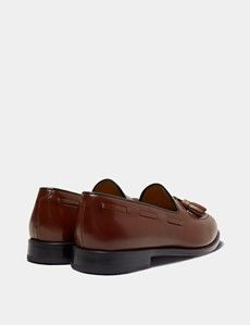 Tan Tassel Loafer