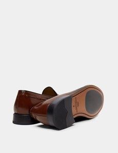 Tan Tassel Loafer