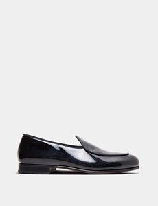 Black Belgian Loafer