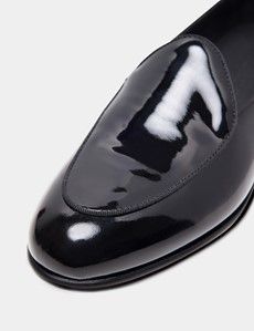 Black Belgian Loafer