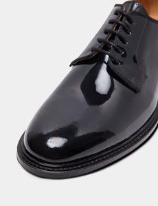 Black Derby Dress Shoe