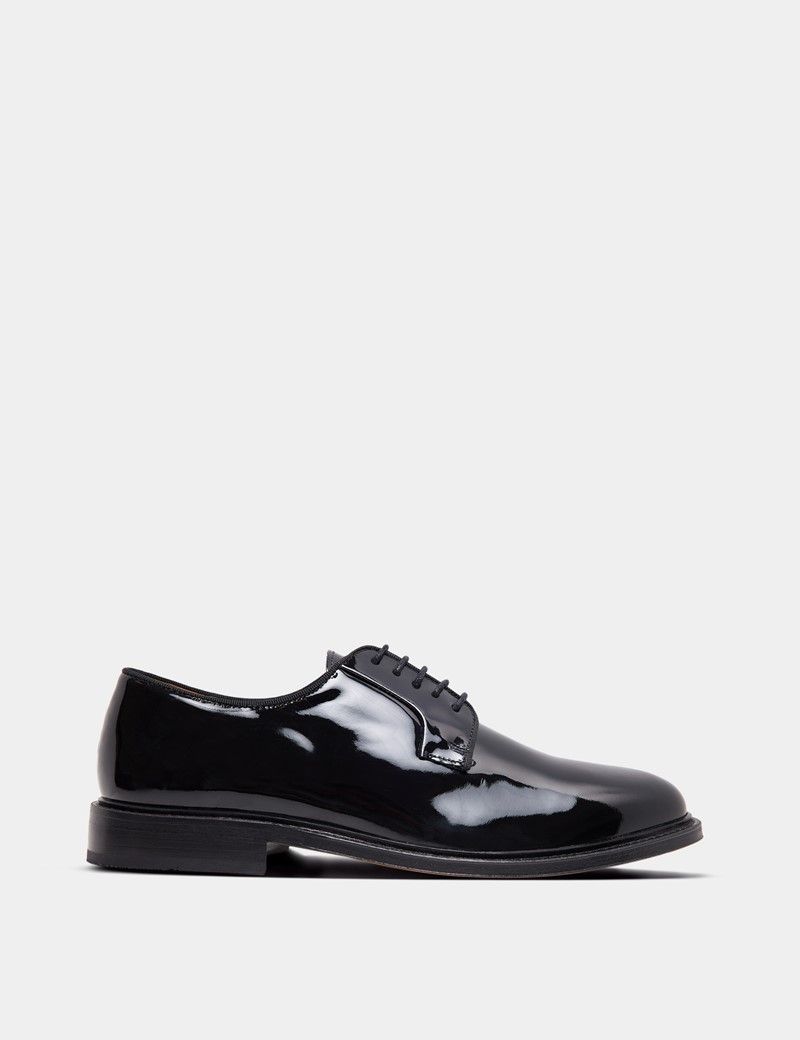 Black Derby Dress Shoe