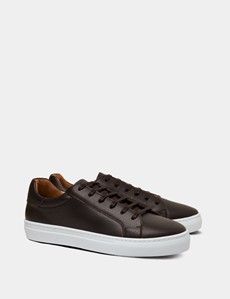 Chocolate Brown Tennis Trainer