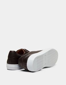 Chocolate Brown Tennis Trainer