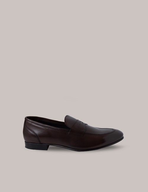 Brown Leather Loafer