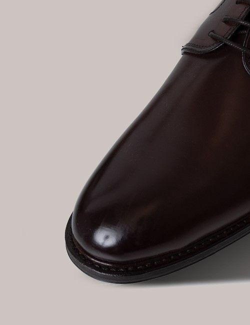 Brown Leather Derby Shoe-preview