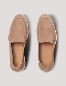 Tan Italian Suede Loafer-preview4