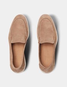Tan Italian Suede Loafer-preview4