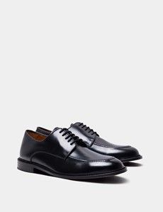 Black Apron Derby Shoe