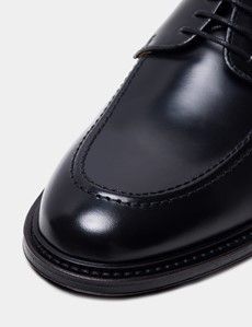Black Apron Derby Shoe