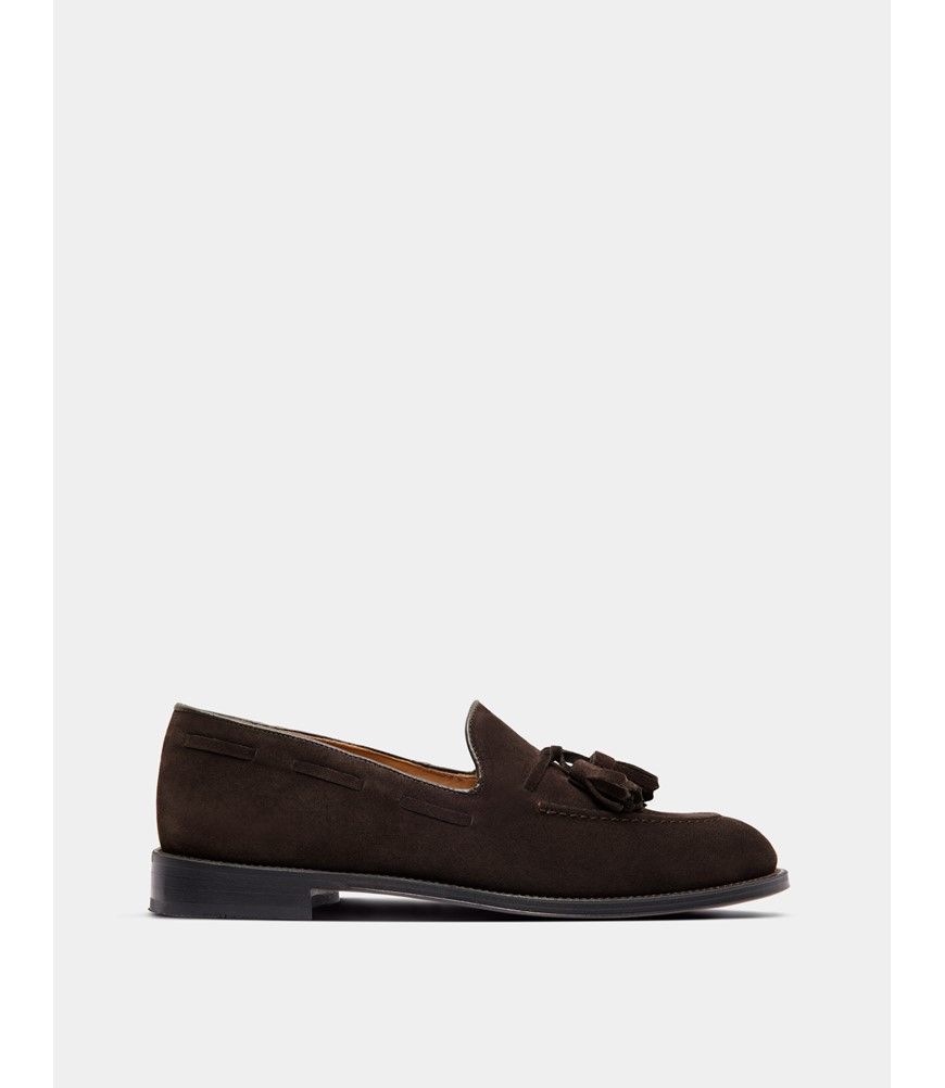 【関税&送料込】Church'S Brown Suede Natalie Loafers Church's Natalie Leather Loafers in Brown | Lyst