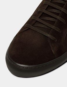 Chocolate Tonal Sole Trainers