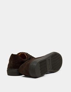 Chocolate Tonal Sole Trainers