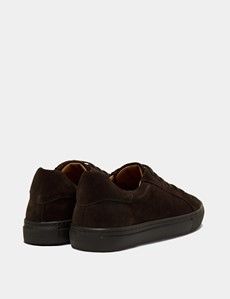 Chocolate Tonal Sole Trainers