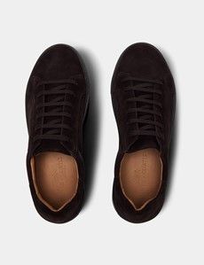 Chocolate Tonal Sole Trainers