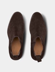 Chocolate Brown Chelsea Boots