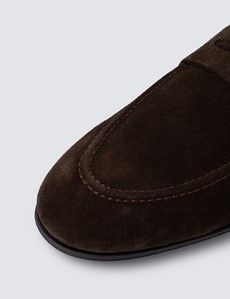 Brown Suede Loafer-preview5
