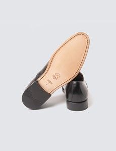 Black Leather Oxford Shoe-preview3