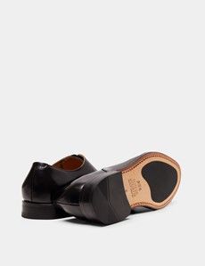 Black Leather Oxford Shoe-preview3