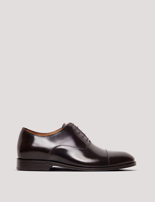 Brown Leather Oxford Shoe