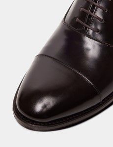 Brown Leather Oxford Shoe-preview5