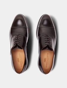 Brown Leather Oxford Shoe-preview4