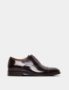 Brown Leather Oxford Shoe