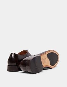 Brown Leather Oxford Shoe-preview3