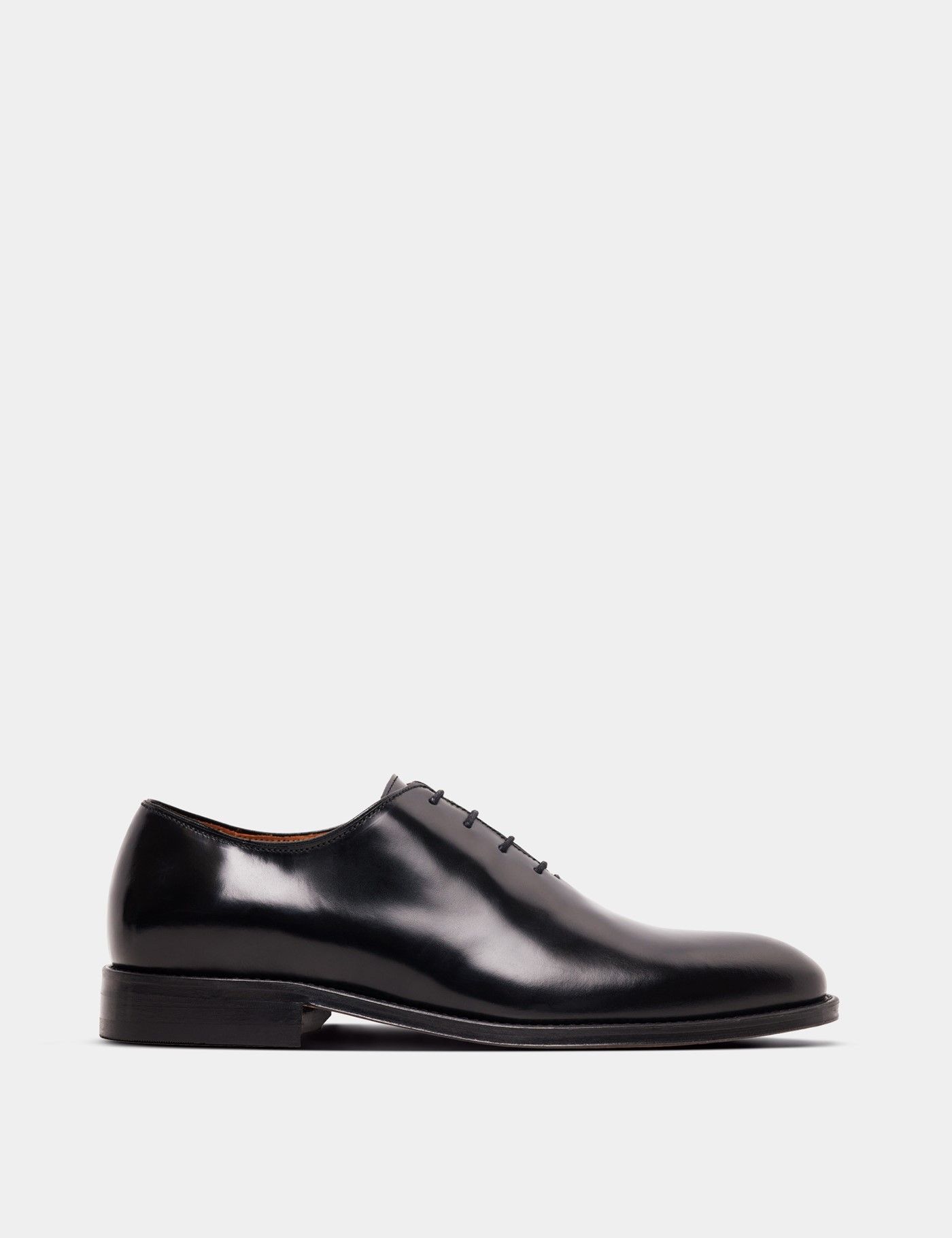Black Wholecut Oxford Dress Shoe