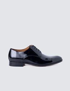 Black Patent Derby Dress Shoe