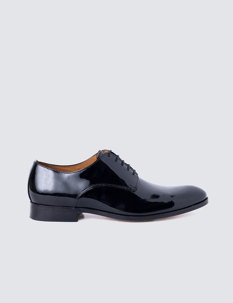 Black lace up dress shoes hotsell