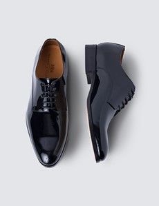 Black Patent Derby Dress Shoe-preview4