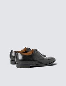 Black Derby Lace Up Shoe-preview2