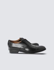 Black Derby Lace Up Shoe-preview1