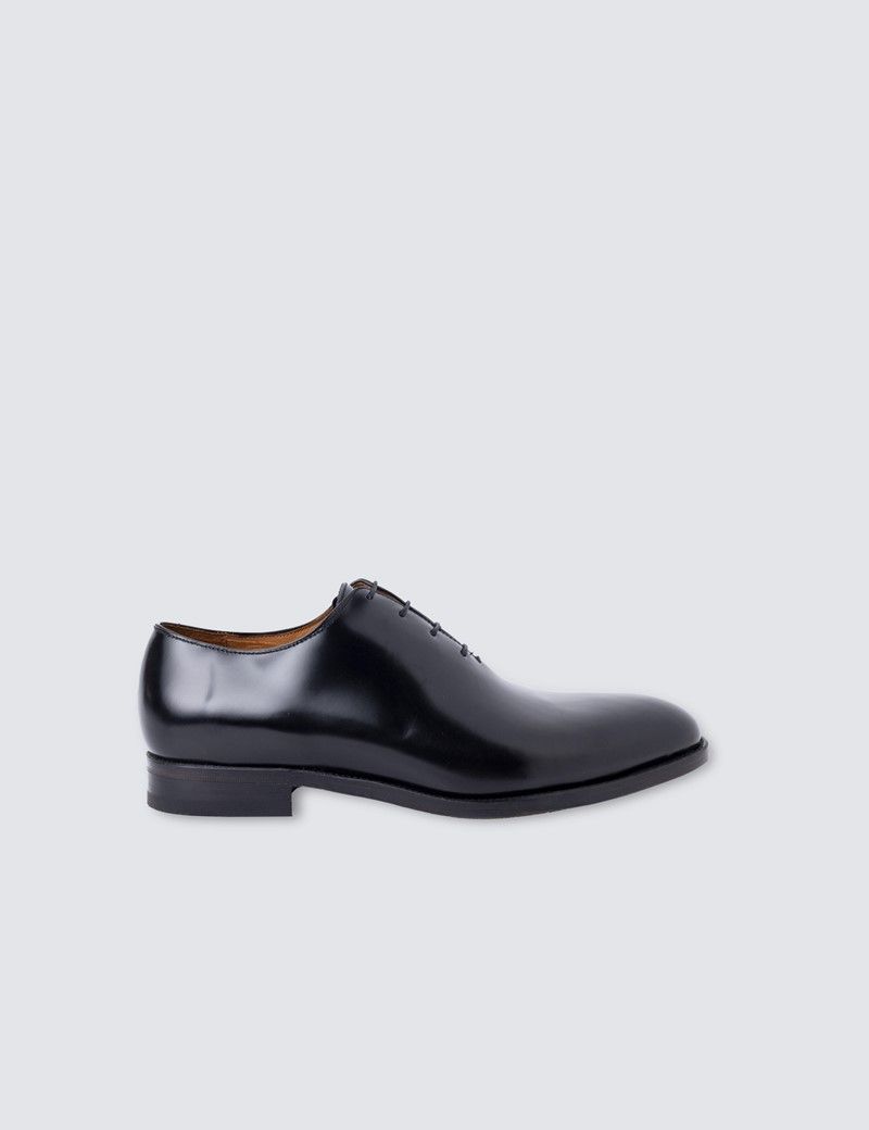 Black wholecut dress shoes hotsell