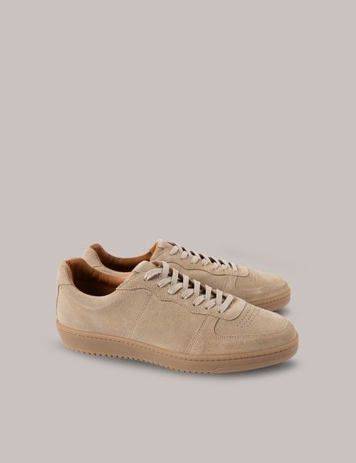 Cappuccino Suede Sneakers-preview