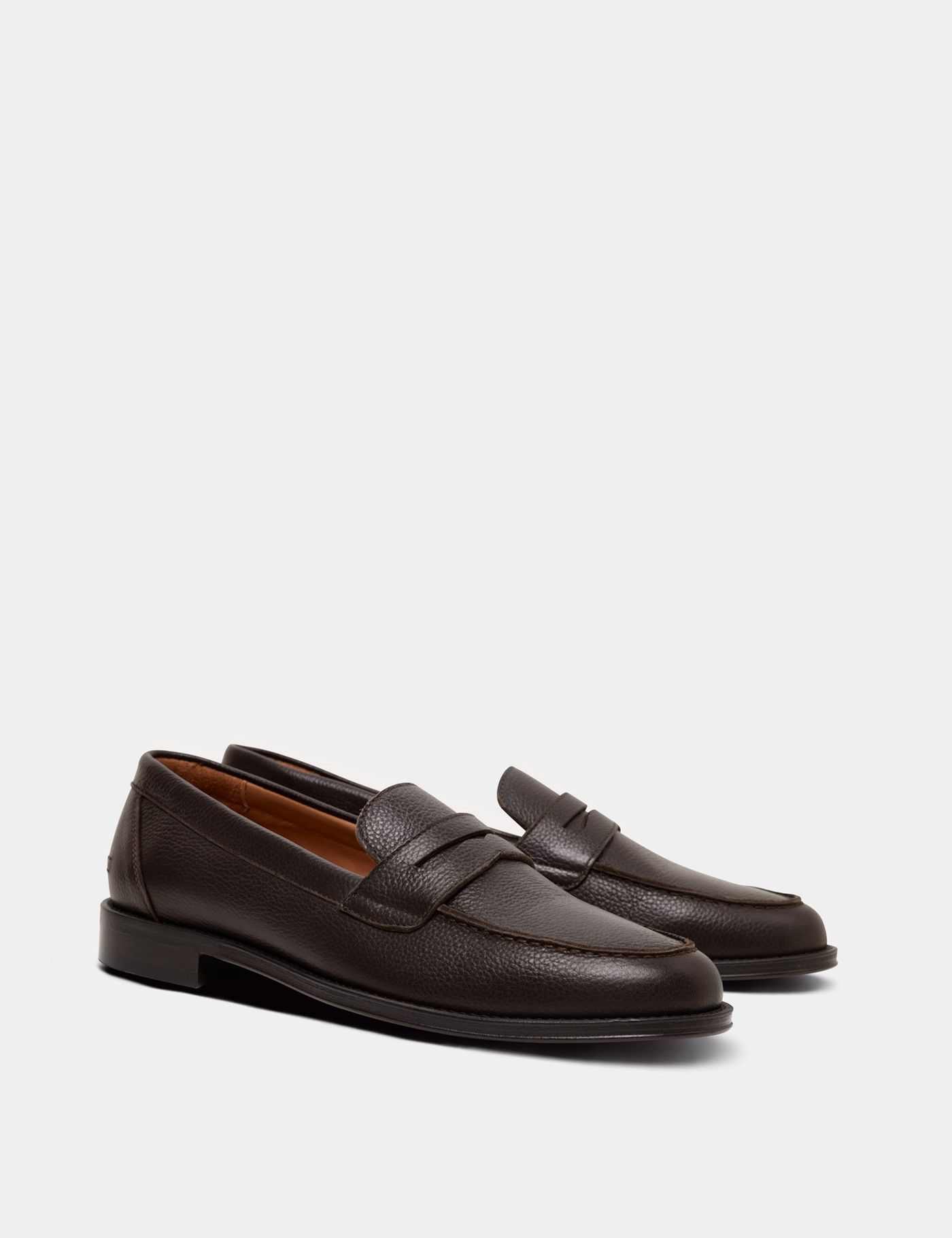 Chocolate Brown Penny Loafer-preview