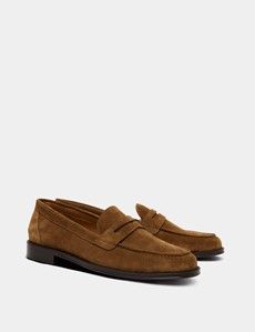Caramel Penny Loafer
