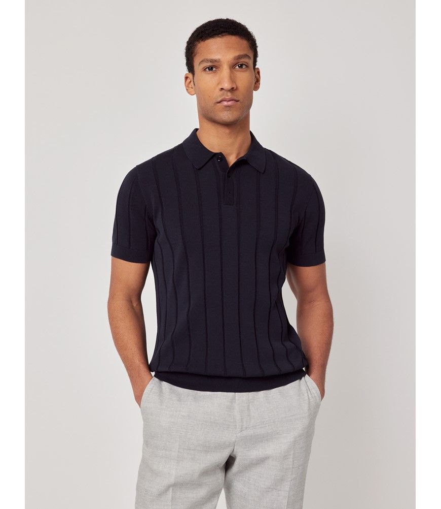 トップス THE SHISHIKUI POLO / NAVY トップス THE SHISHIKUI POLO