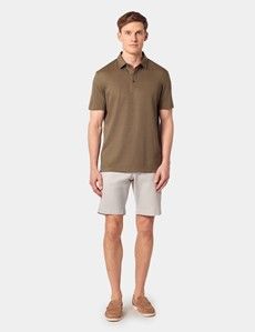 Slim Fit Green Polo Shirt