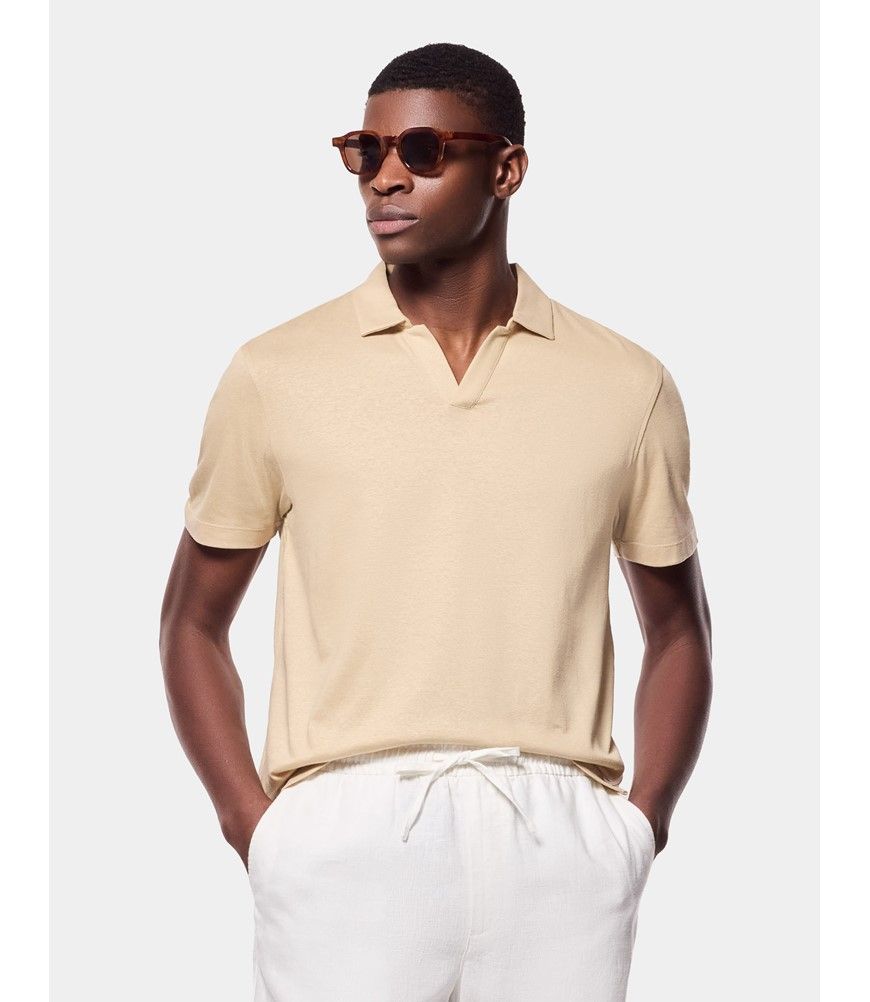 soyy. Almond polo サンドベージュ 楽天市場】soyy. ソイ ポロシャツ