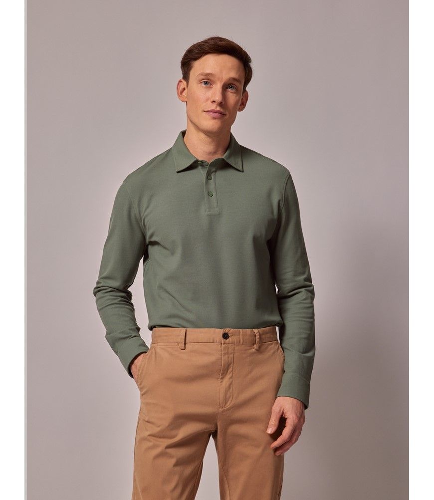 【Deuxieme Classe】*Cotton Poloshirt ニット Deuxieme Classe *Cotton Poloshirt ニット
