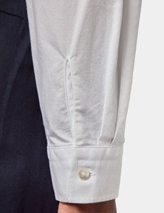 Relaxed Fit White Washed Oxford Shirt