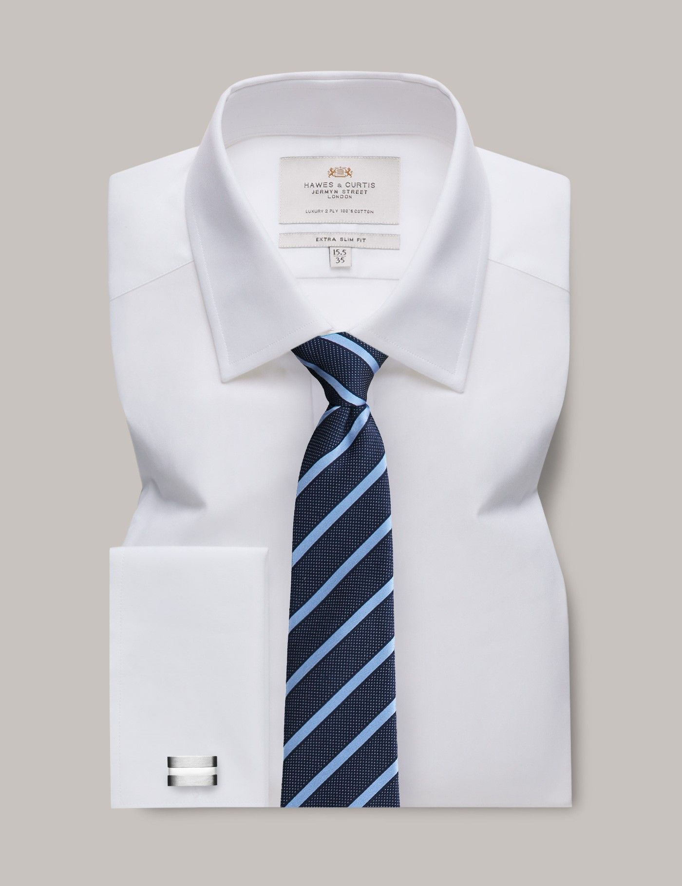 POPLIN SHIRT WITH WIDE CUFF