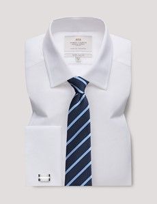 Extra Slim Fit White Poplin Shirt