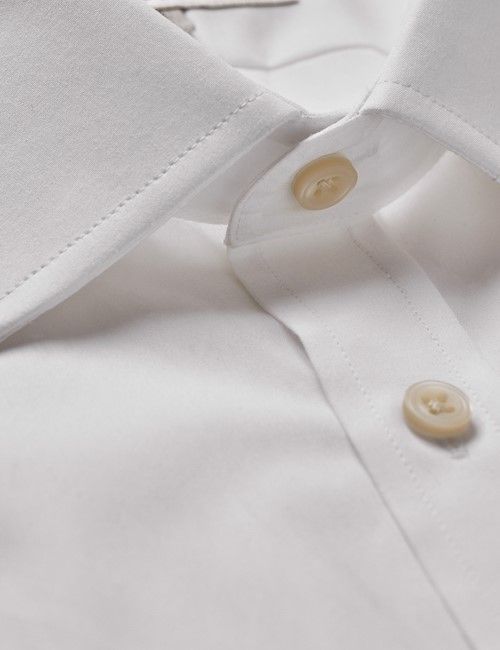 White Extra Slim Poplin Shirt