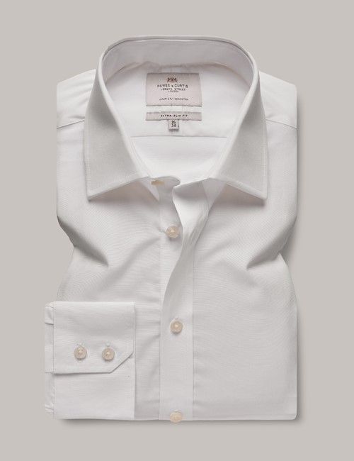 White Extra Slim Poplin Shirt-preview
