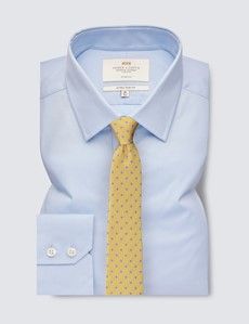 Blue Extra Slim Stretch Shirt-preview2